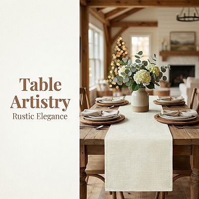 Table Runner for Kitchen Decor Birthday Decorations Washable Kitchen Runneration 11.8x78.7in