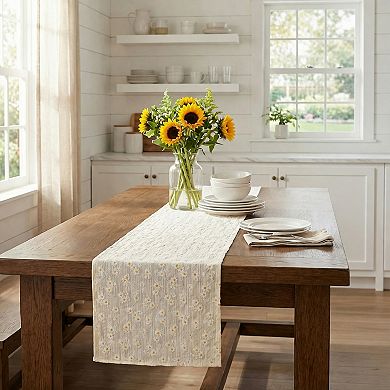 Table Runner for Kitchen Decor Birthday Decorations Cotton Kitchen Runneration 11.8x63in