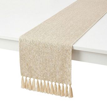 Table Runner for Kitchen Decor Birthday Decoration Washable Polyester Kitchen Runner 13x72in