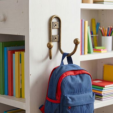 Utility Hooks 8Pcs Metal Durable Hooks Multi Purpose Wall Hooks2.8x2.6in