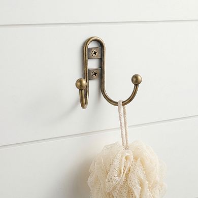 Utility Hooks 8Pcs Metal Durable Hooks Multi Purpose Wall Hooks2.8x2.6in