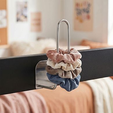 Utility Hooks 8Pcs Metal Durable Hooks Wall Hooks for Hanging Adhesive Hooks1.7x4.4in