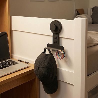 Suction Cup Hooks for Shower 2 Pack Wall Hooks for Hanging Multipurpose Hook5.3x2.4in
