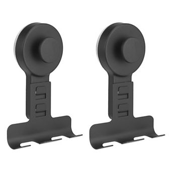 Suction Cup Hooks for Shower 2 Pack Wall Hooks for Hanging Multipurpose Hook5.3x2.4in