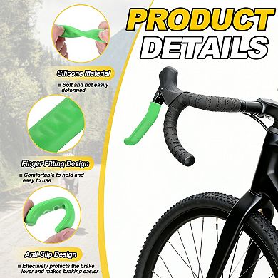 1 Pair Bicycle Brake Lever Covers, Brake Grips Anti-Slip