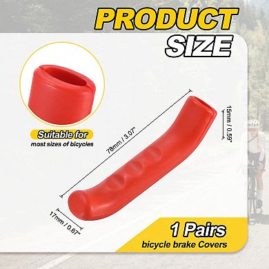 1 Pair Bicycle Brake Lever Covers, Brake Grips Anti-Slip