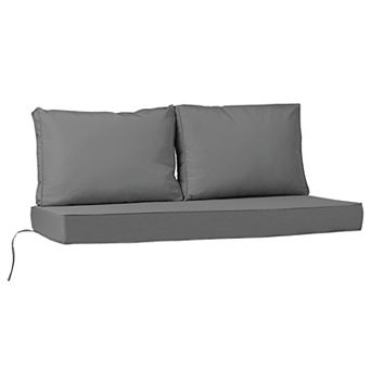 Outdoor Loveseat Cushion 48X24X5 in Patio Waterproof Bench Swing Seat Cushions for Porch Graden