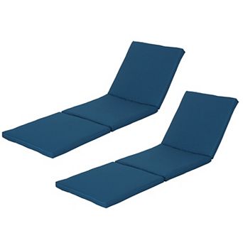 Chaise Lounge Chair Cushion for Pool, Balcony, Patio, Beach, Lawn, Deck, Resort