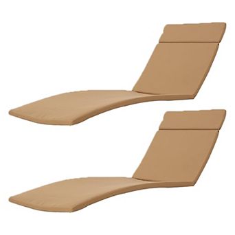 Patio Chaise Lounge Chair Cushions for Outdoor Furniture for Pool Balcony Garden Resort,Curved
