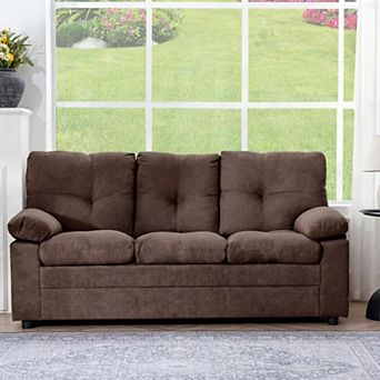 75.59" Modern Chenille Fabric Sofa