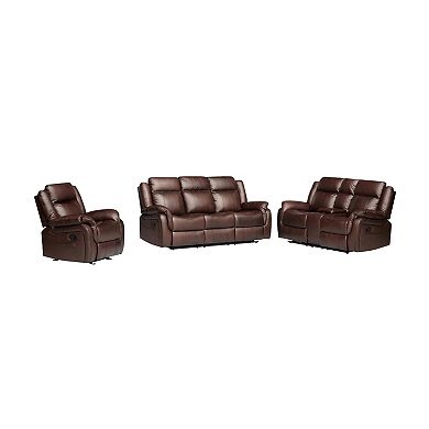 3-Piece Reclining Living Room Set
