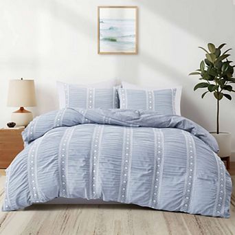 Peace Nest Geometric Lace Duvet Cover Set