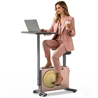 HARISON Muti-functional Exercise Bike with Desktop for Home & office (HRK-B15G）