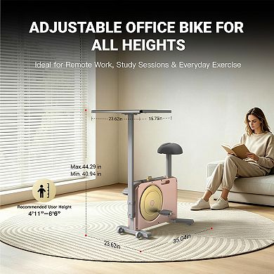 HARISON Muti-functional Exercise Bike with Desktop for Home & office (HRK-B15G）