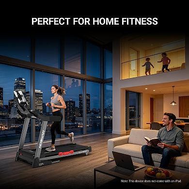 HARISON Folding Treadmill for Home, Auto Incline Running Machine with Bluetooth & App (HRK-T211A）