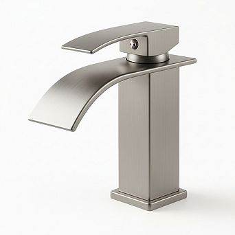 Single Handle Bathroom Faucet Lavatory Faucet Stainless Steel Single Hole-TP
