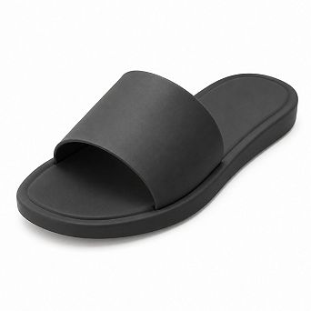 DIANA-1 Minimalist Jelly Open Toe Slide Sandals Slippers