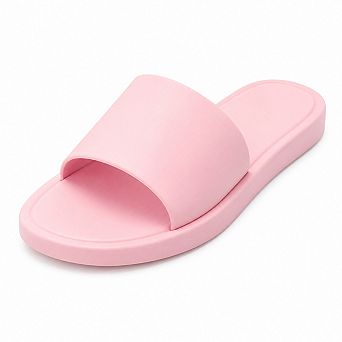 DIANA-1 Minimalist Jelly Open Toe Slide Sandals Slippers