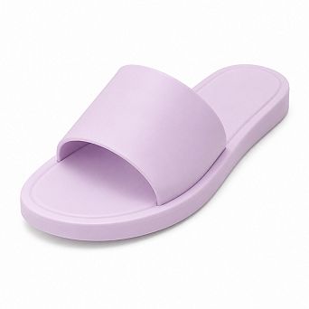 DIANA-1 Minimalist Jelly Open Toe Slide Sandals Slippers