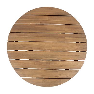 31.5 in. Acacia Wood Patio Coffee Table