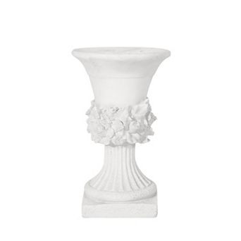 Traditional Garden Urn Planter, Decorative Flower Pot for Patio, Yard & Deck