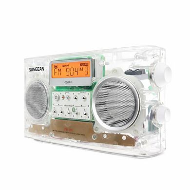 Sangean PR-D5BK AM/FM Portable Radio with Digital Tuning and RDS