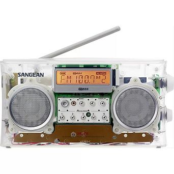 Sangean PR-D5BK AM/FM Portable Radio with Digital Tuning and RDS