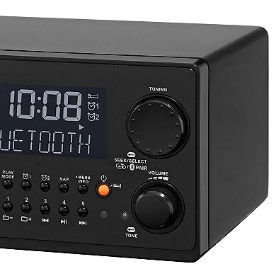 Sangean WR22 AM/FM‑RDS/Bluetooth/USB Table‑Top Digital Tuning Receiver