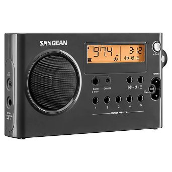 Sangean SG‑106 Digital Tuning Portable Radio with Enhanced Audio Performance
