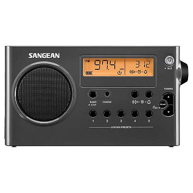 Sangean SG‑106 Digital Tuning Portable Radio with Enhanced Audio Performance