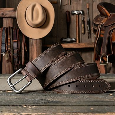 Men's Full Grain Belt, Handmade, Gift Box Included