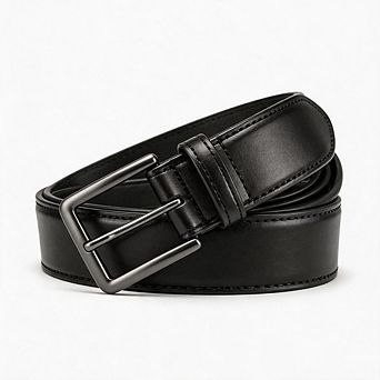 Men's 1 3/8" Dress Belt, Versatile for Daily & Business Use
