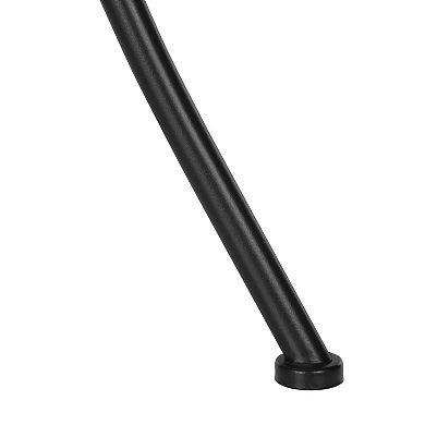 Freestanding Coat Rack, with 8 Hooks, 74" H, Tripod Base for Entryway Bedroom Office Storage
