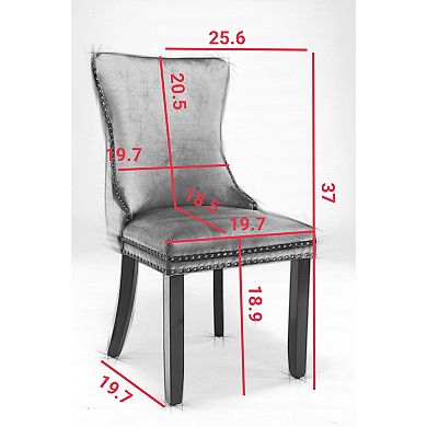 Upholstered Dining Chair Set of 2