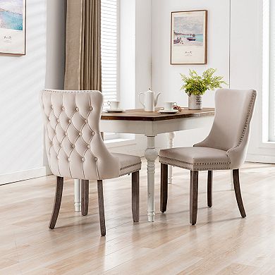 Upholstered Dining Chair Set of 2