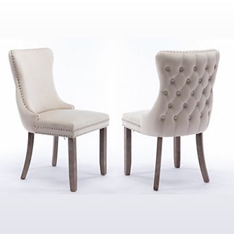 Upholstered Dining Chair Set of 2