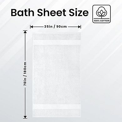 Luxury Cotton Bath Sheet Soft & Absorbent Towel