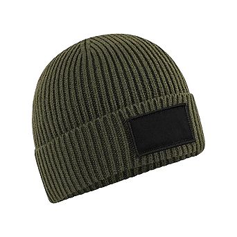 Beechfield Unisex Adult Fashion Patch Beanie
