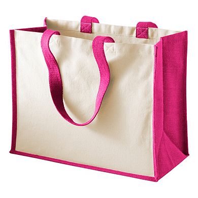 Westford Mill Classic Jute Printable Shopper Bag