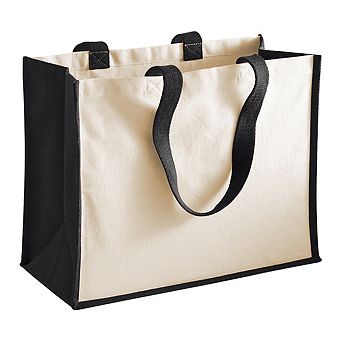 Westford Mill Classic Jute Printable Shopper Bag