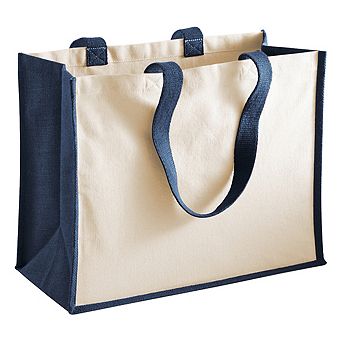 Westford Mill Classic Jute Printable Shopper Bag