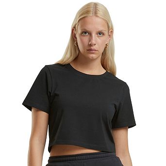 New Morning Studios Womens/Ladies Crop T-Shirt