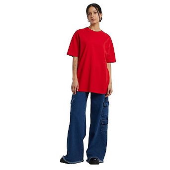 Build Your Brand Womens/Ladies Boyfriend Oversized T-Shirt