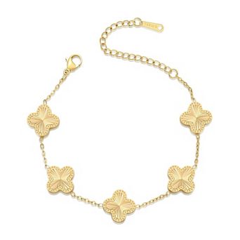 Dainty Clover Bracelet