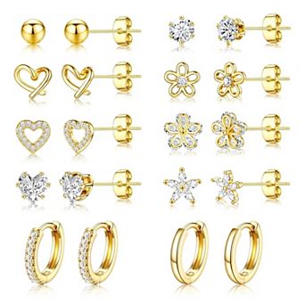 Dainty Flower Stud Earrings