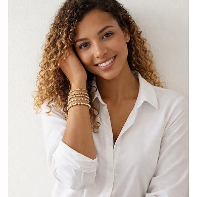 Dainty Beaded Bracelet Set