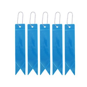 5 pc Waterproof Safety Reflector Pendant for Schoolbag Bicycle