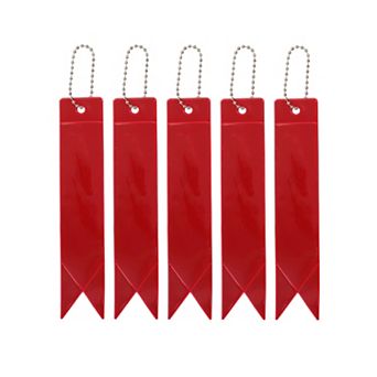 5 pc Waterproof Safety Reflector Pendant for Schoolbag Bicycle