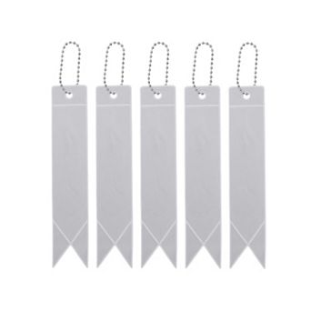 5 pc Waterproof Safety Reflector Pendant for Schoolbag Bicycle