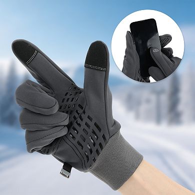 1Pair Full Finger Warm Running Gloves